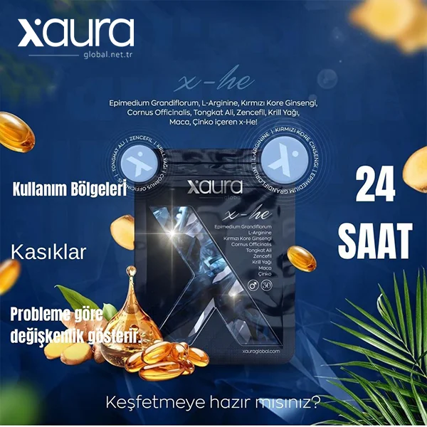 Xaura Global X He Erkekler için Transdermal Bant x he